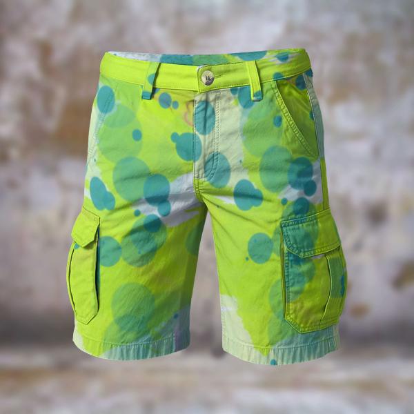 Cargohose mit Pablo - Hose, lang oder kurz, bunt, 100% Polyester, Grösse S-5XL, fester Stoff, Normale Passform, SOKA, Listenhund, AmStaff, Staff, Staffordshire, PitBull, Pit